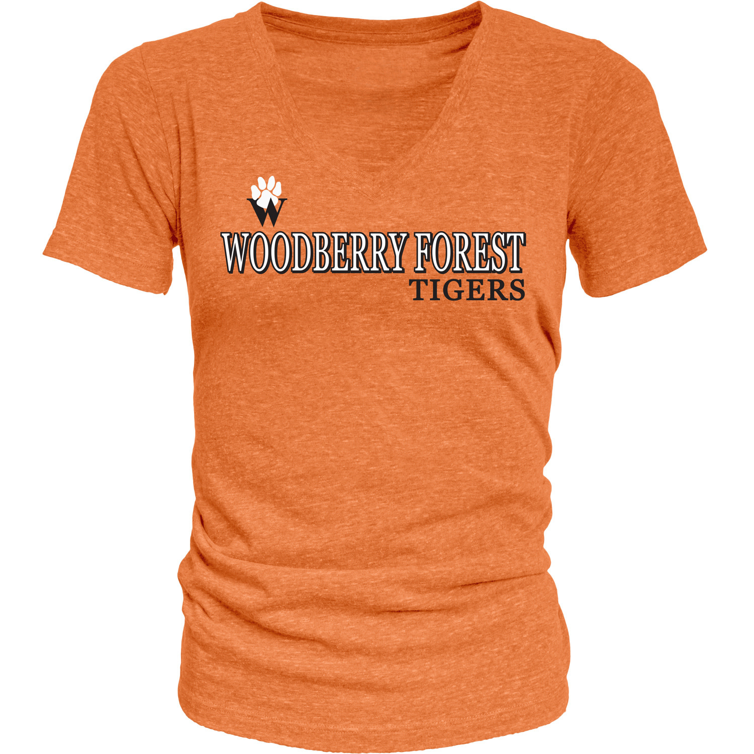 Women's NCAA Officially Licensed Tri-Blend T-Shirt - Illinois Illini Team Emblem Tee
