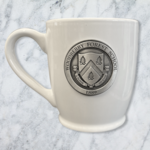 Jardine White Ceramic Seal Mug