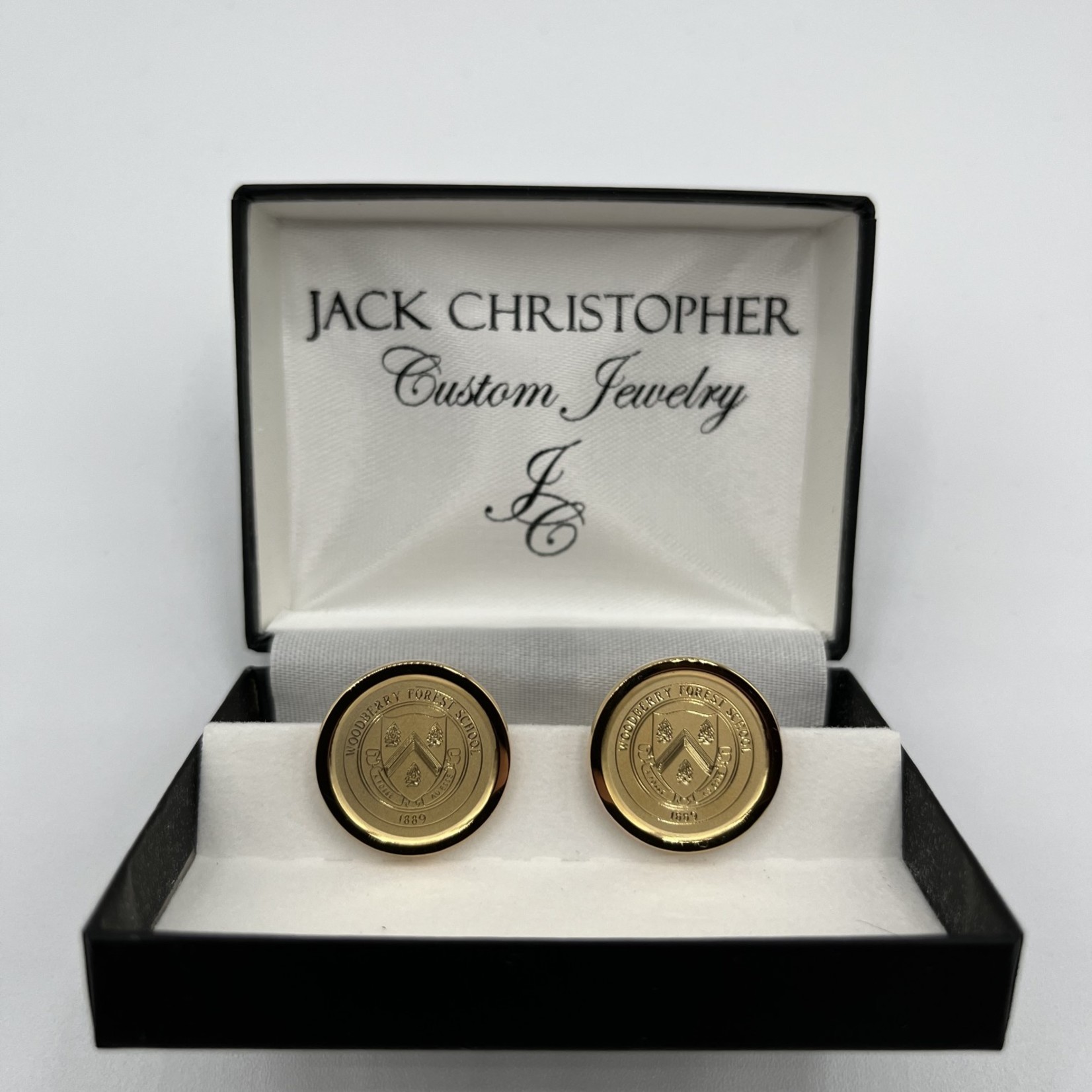 Charm City Gold Cuff Link Set