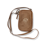 Jardine Cross Body Brown Cell Phone Purse