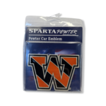 Sparta Pewter Pewter Large Car Emblem