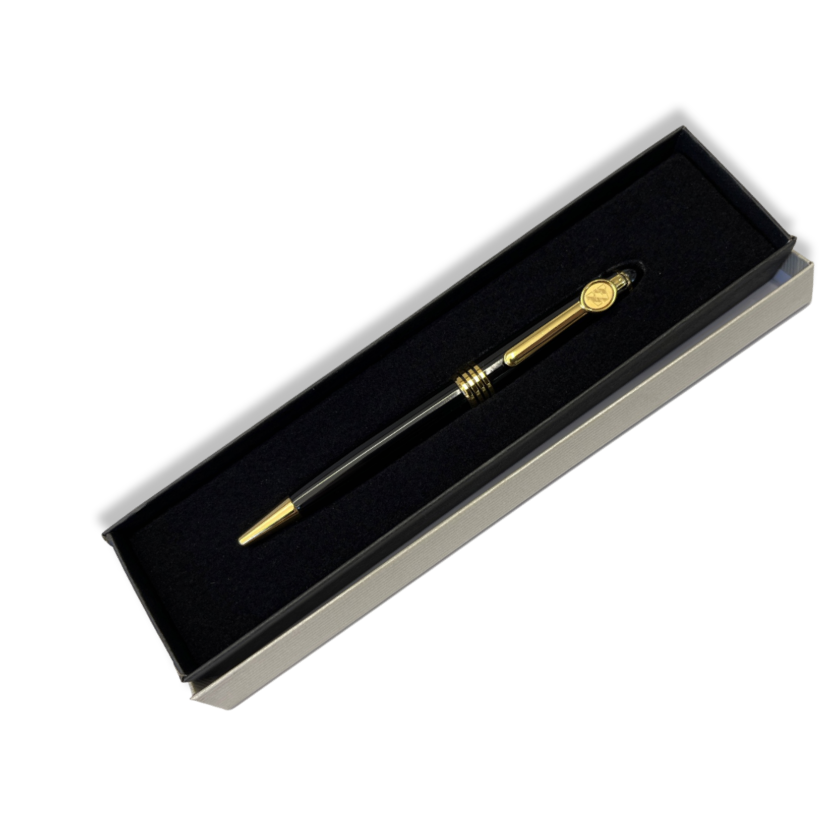 Jardine Striped W BALL-POINT PEN - BLACK