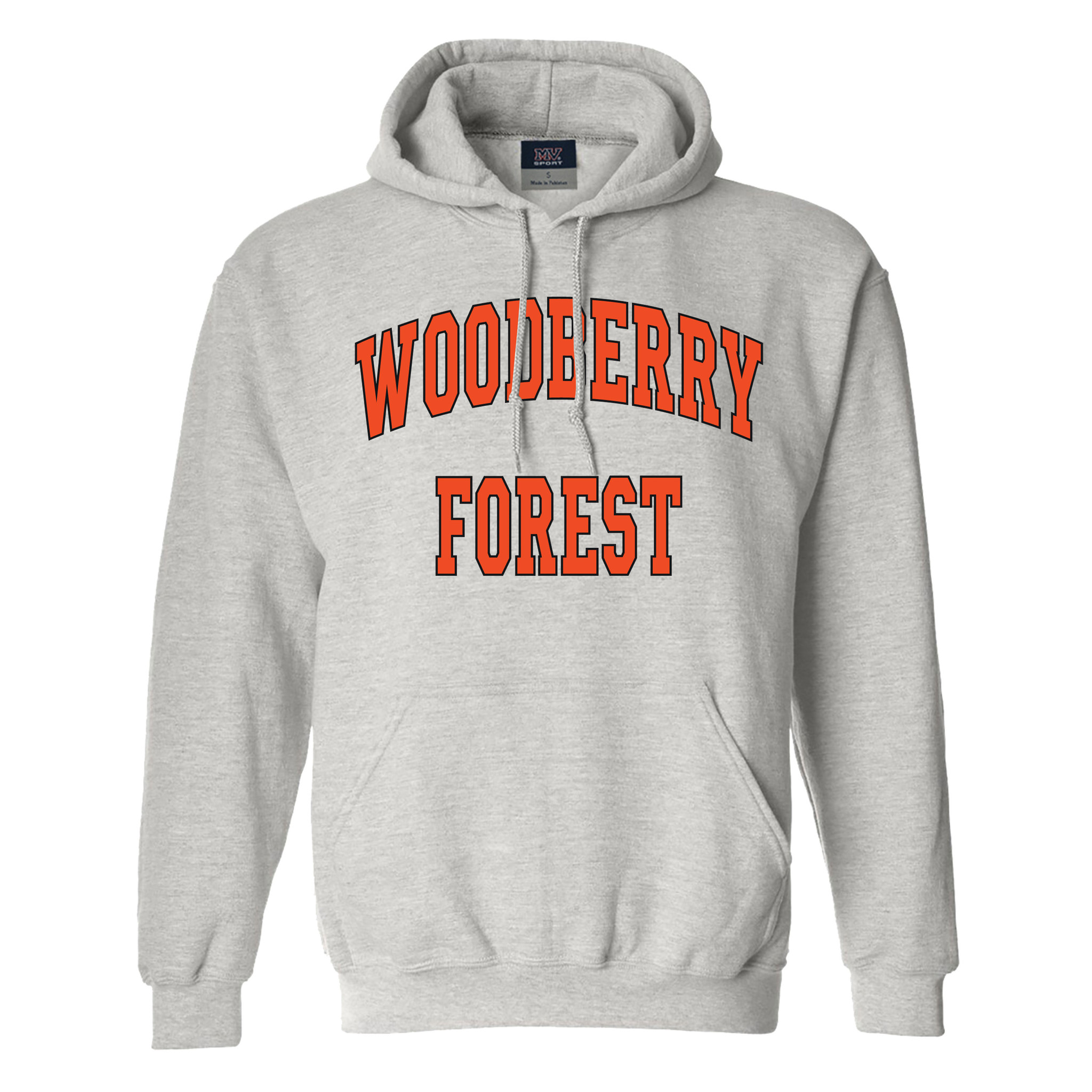 MVSport Hoodie Grey - Woodberry School Store