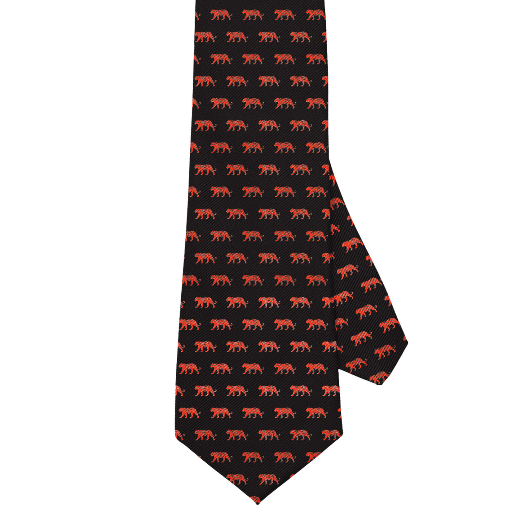 Jardine Jardine Repeating Tiger Tie