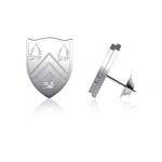 Dayna Designs Dayna Designs Lapel Pin Sterling Silver Shield