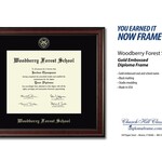 Church Hill Classics Woodberry Forest School Gold Embossed Diploma Frame In Gallery