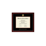 Church Hill Classics Woodberry Forest School Gold Engraved Medallion Diploma Frame