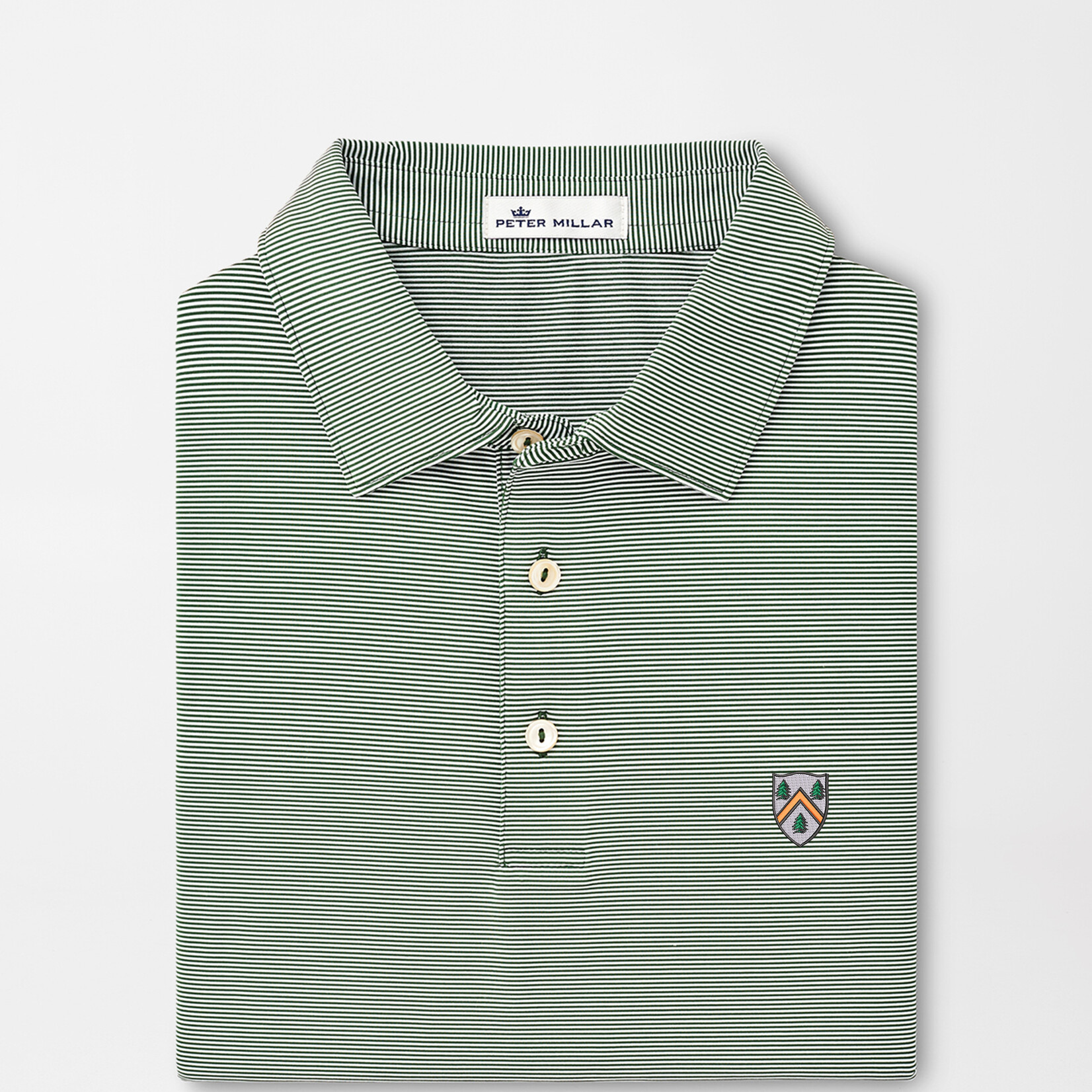 Peter Millar Jubilee Performance Jersey Polo Green - Woodberry