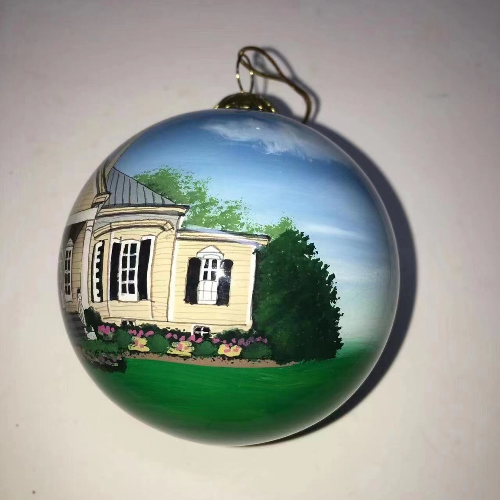 MCM MCM Hand Painted Ornament The Residence