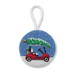 Smathers & Branson Smathers and Branson Golf Cart Christmas Ornament
