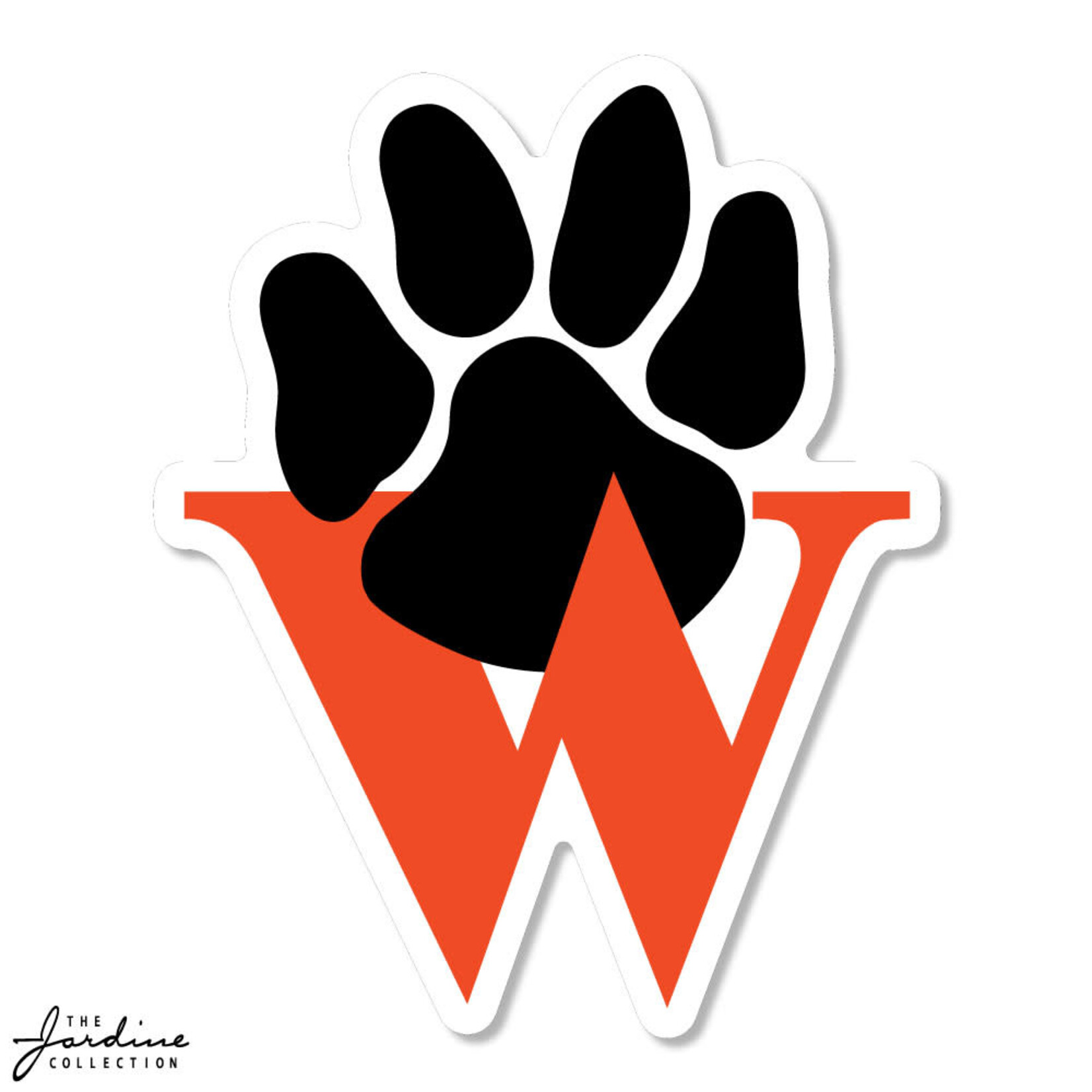 Jardine Jardine Decal Paw W