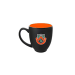 Jardine Jardine Black Matte Ceramic Mug Glossy Orange Interior