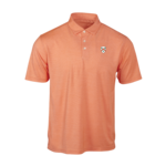 Woodberry Forest WFS The Butter Stripe Polo Orange
