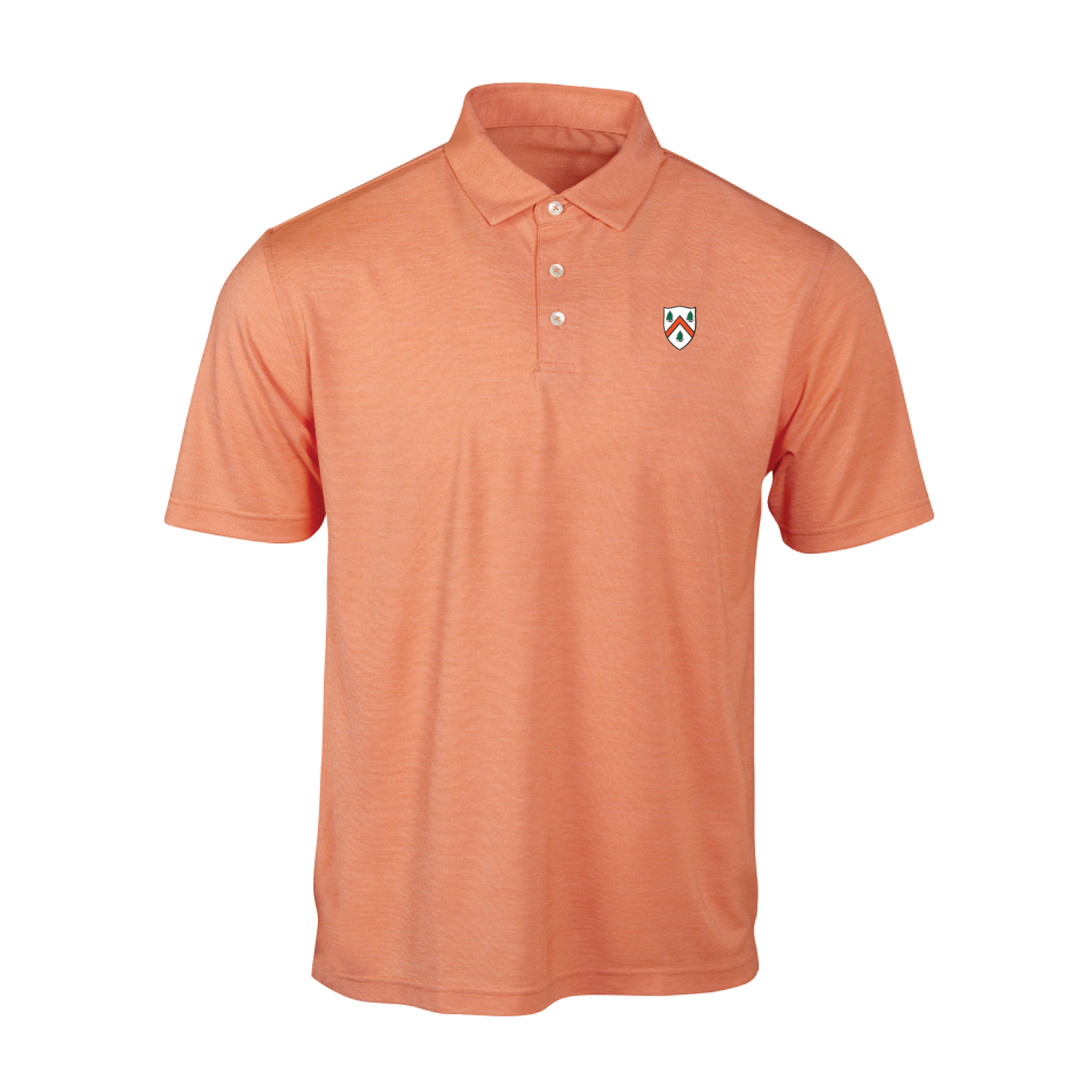 Woodberry Forest WFS The Butter Stripe Polo Orange