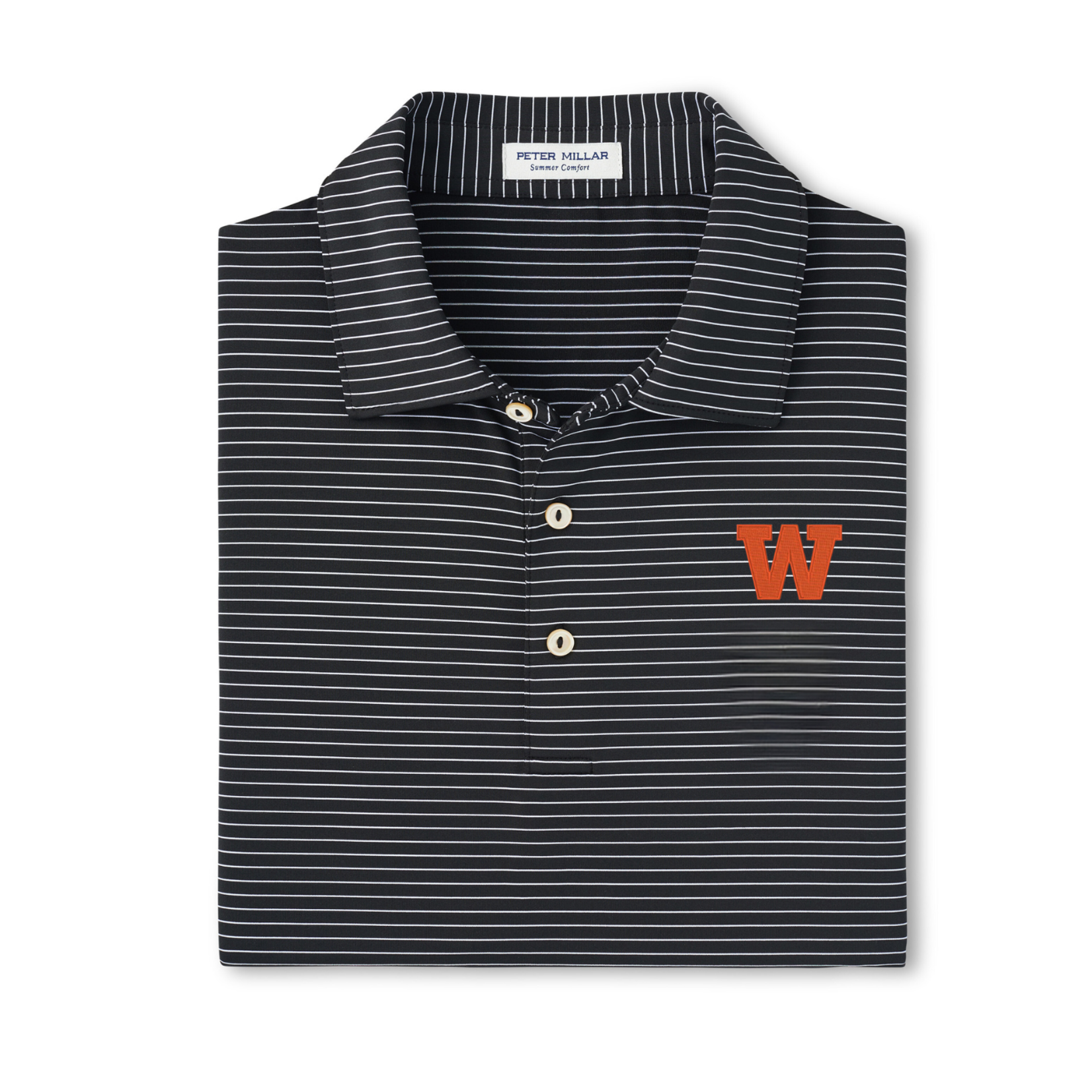 Peter Millar Peter Millar Hemlock Performance Jersey Polo Black