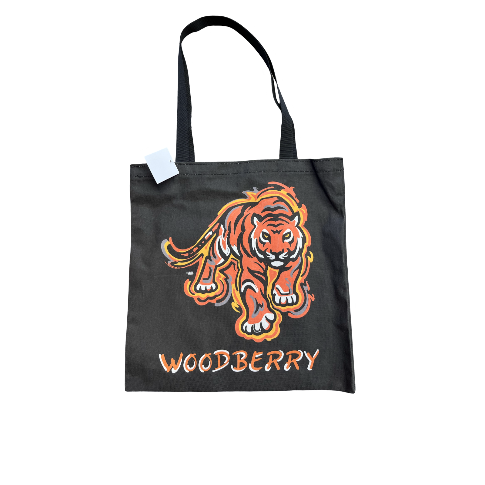 NE Justin Patten Slim Canvas Tote Woodberry School Store