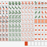 WFS Let's Go Tigers Mahjong Tiles