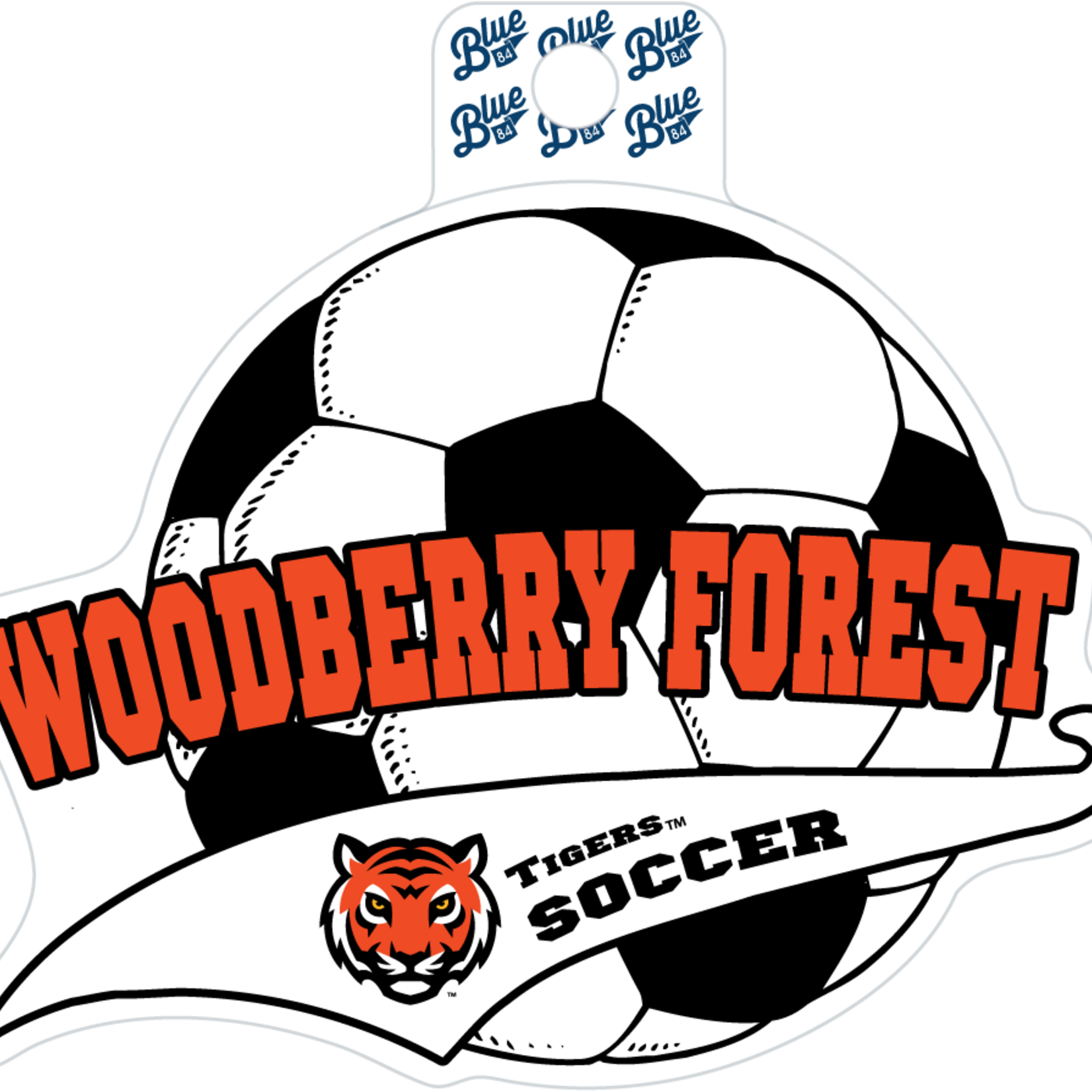 Blue 84 Blue 84 Sticker Centrist Soccer