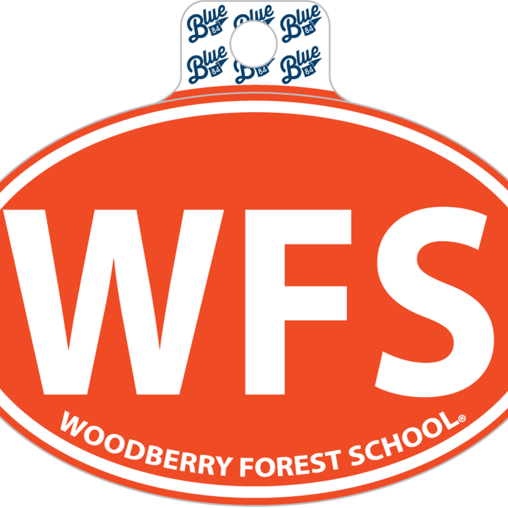 Blue 84 Blue 84 Sticker Euro Style