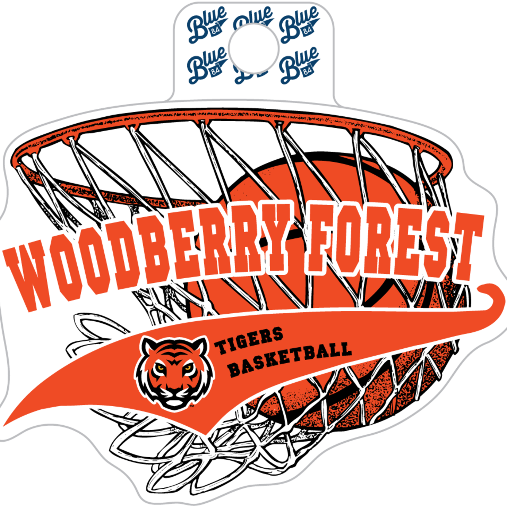 Blue 84 Blue 84 Sticker Centrist Basketball