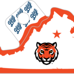 Blue 84 Blue 84 Sticker State Mascot