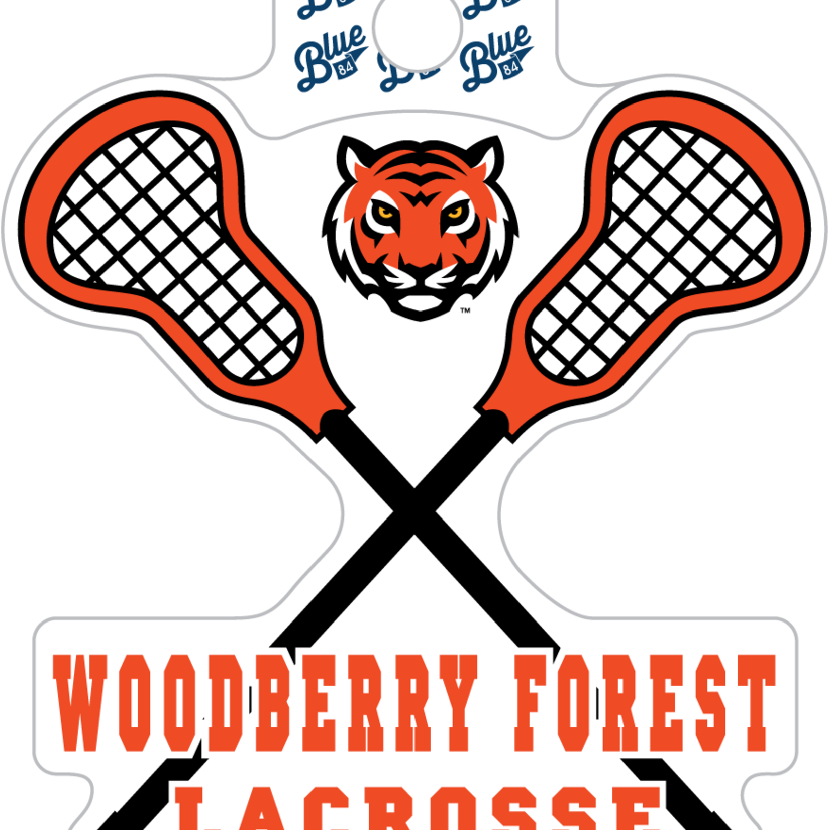 Blue 84 Blue 84 Sticker Educate Lacrosse