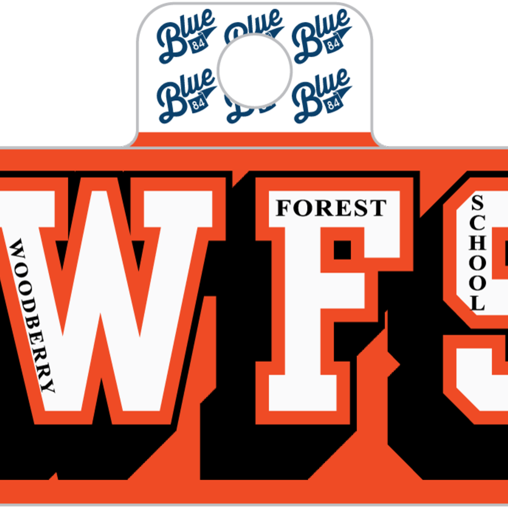 Blue 84 Blue 84 Sticker WFS