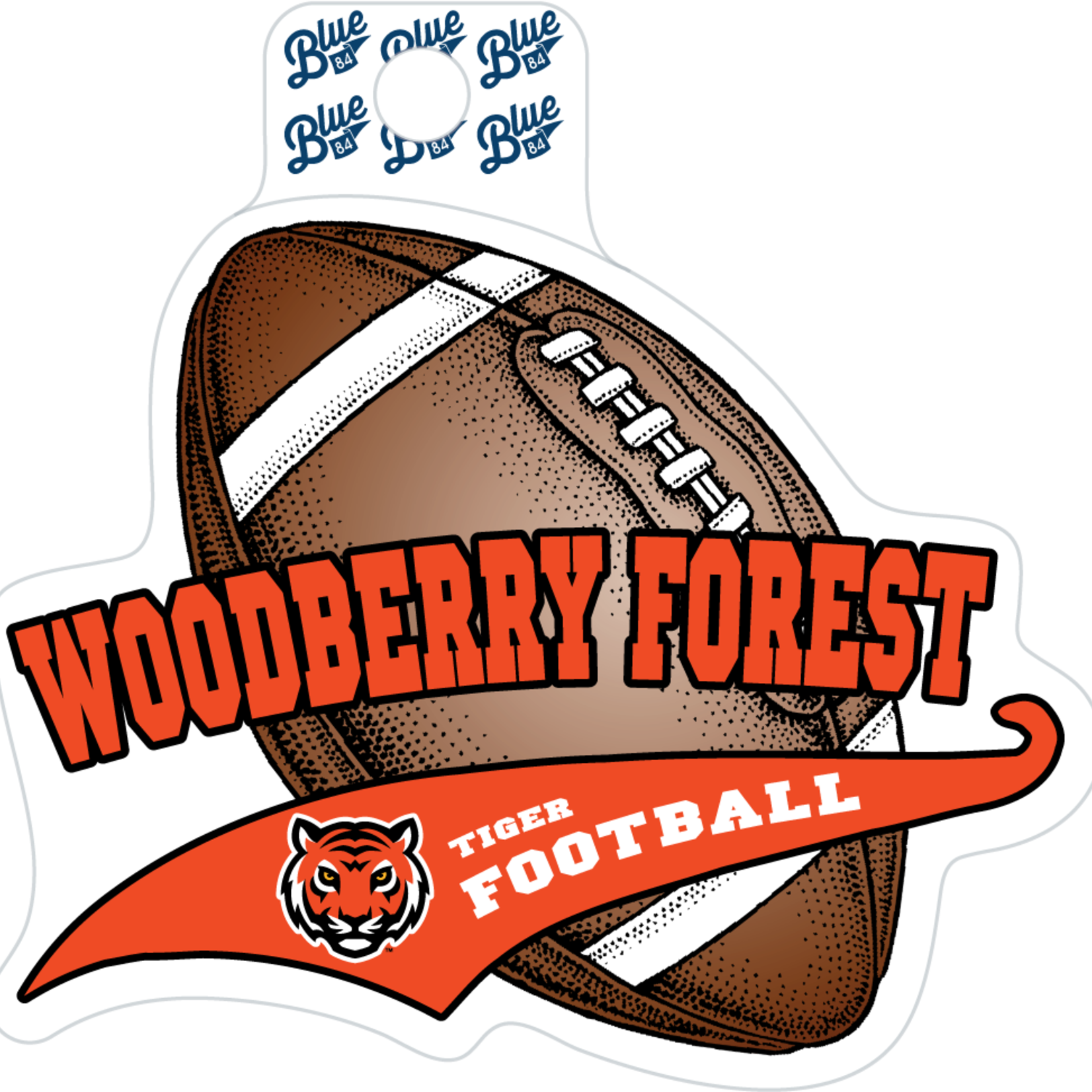 Blue 84 Blue 84 Sticker Centrist Football