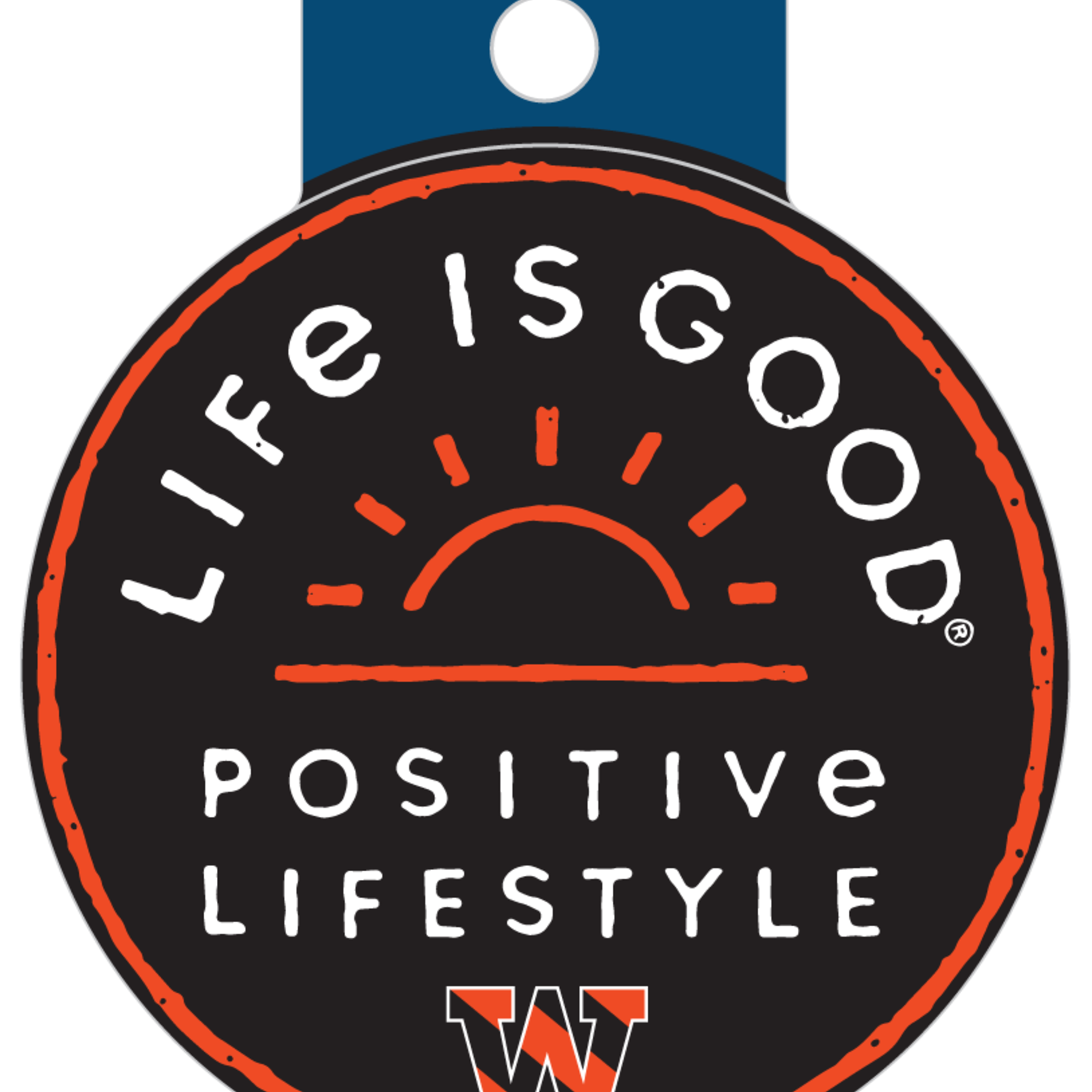 Life Is Good Blue 84 Sticker Life is Good Positive Lifestyle