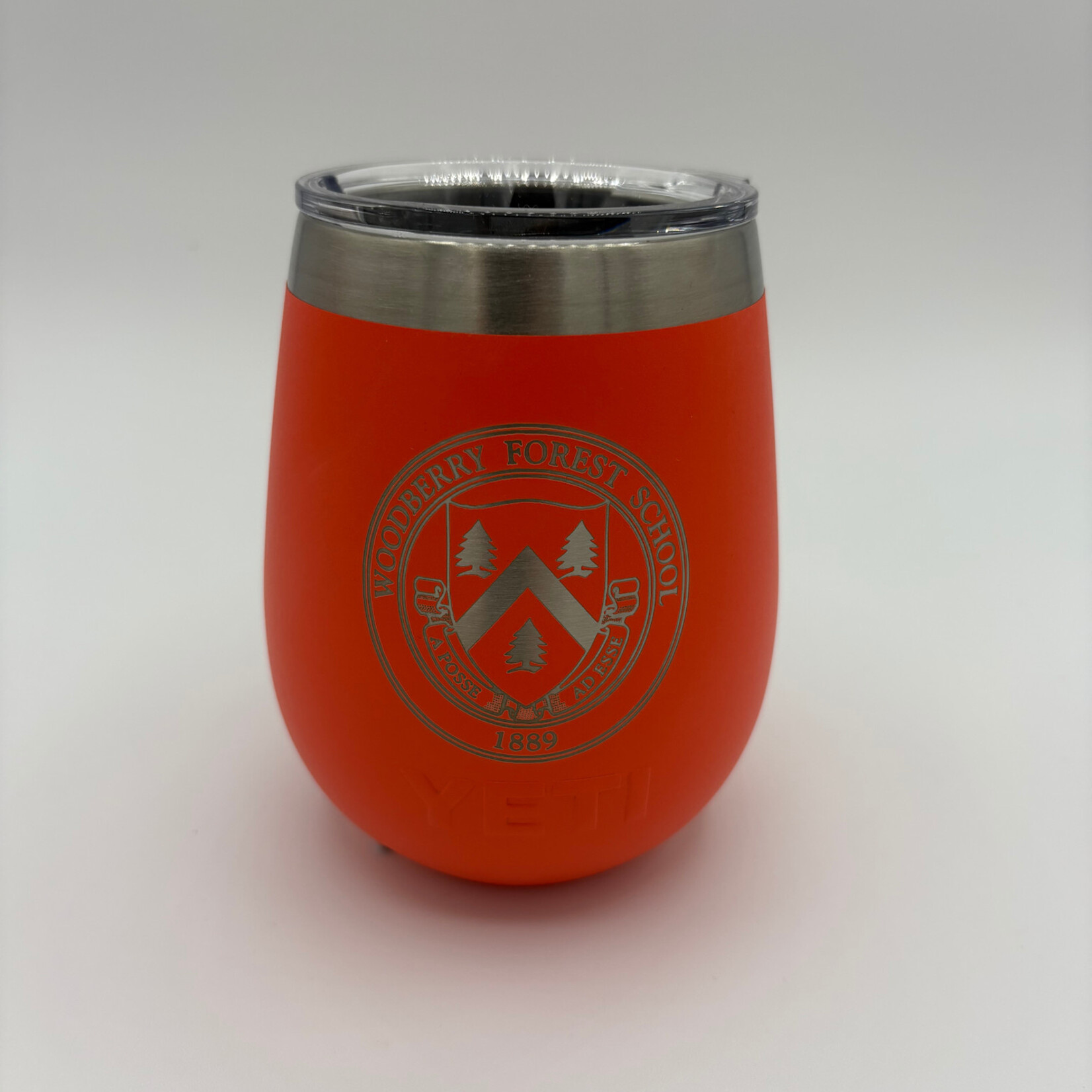 Yeti Yeti Rambler Wine Tumbler 10oz MS Custom Papaya