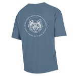 Color Wash Comfort Wash Tiger Head Virginia Logo Tee
