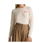 Woodberry Forest WFS Womens Mongolian Cashmere Crewneck Sweater