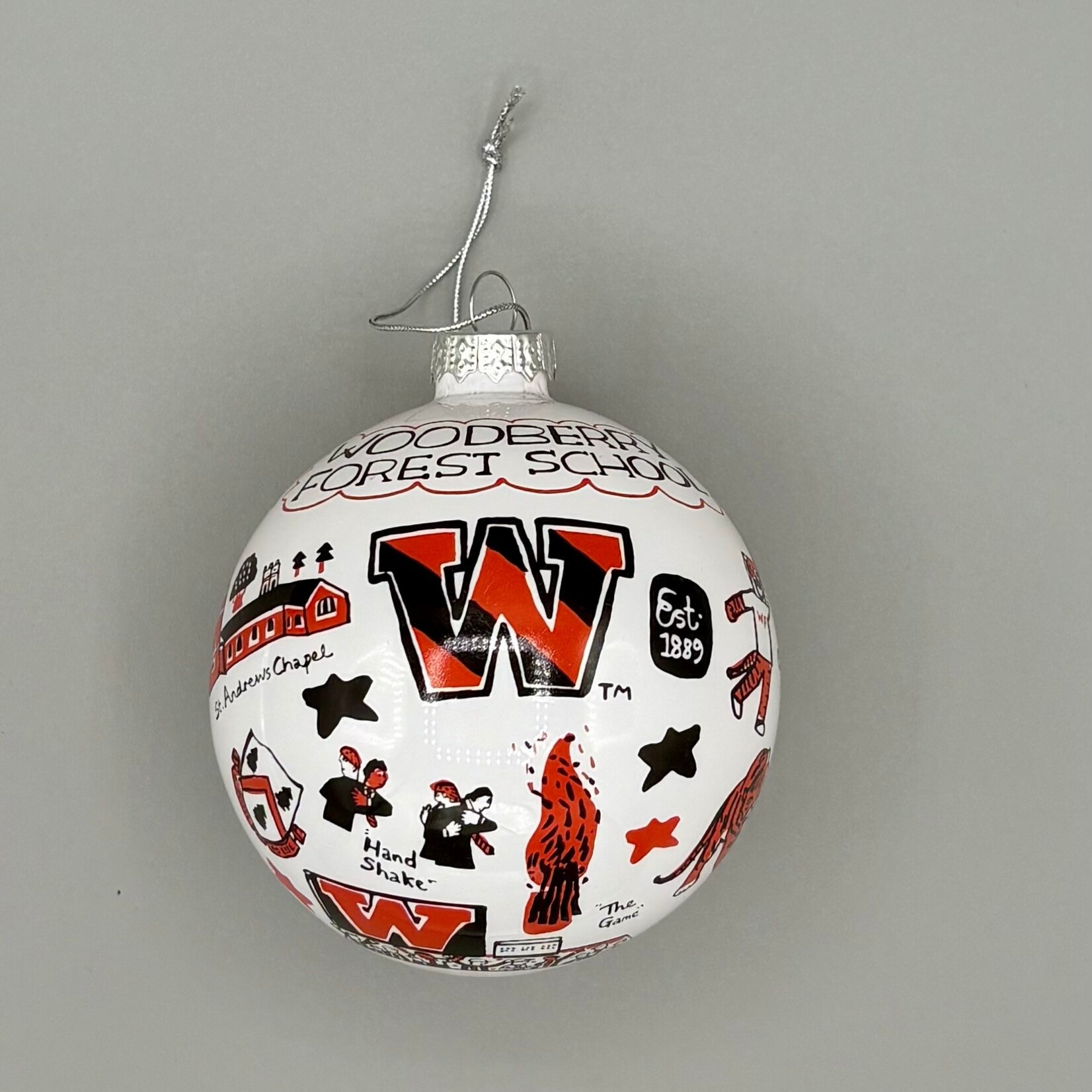 Julia Gash Julia Gash Glass Ornament