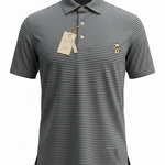 Peter Millar Peter Millar Tiebreaker Performance Jersey Stripe Polo Iron