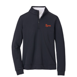 Peter Millar Peter Millar Womens Perth Essential Performance 1/4 Zip Black