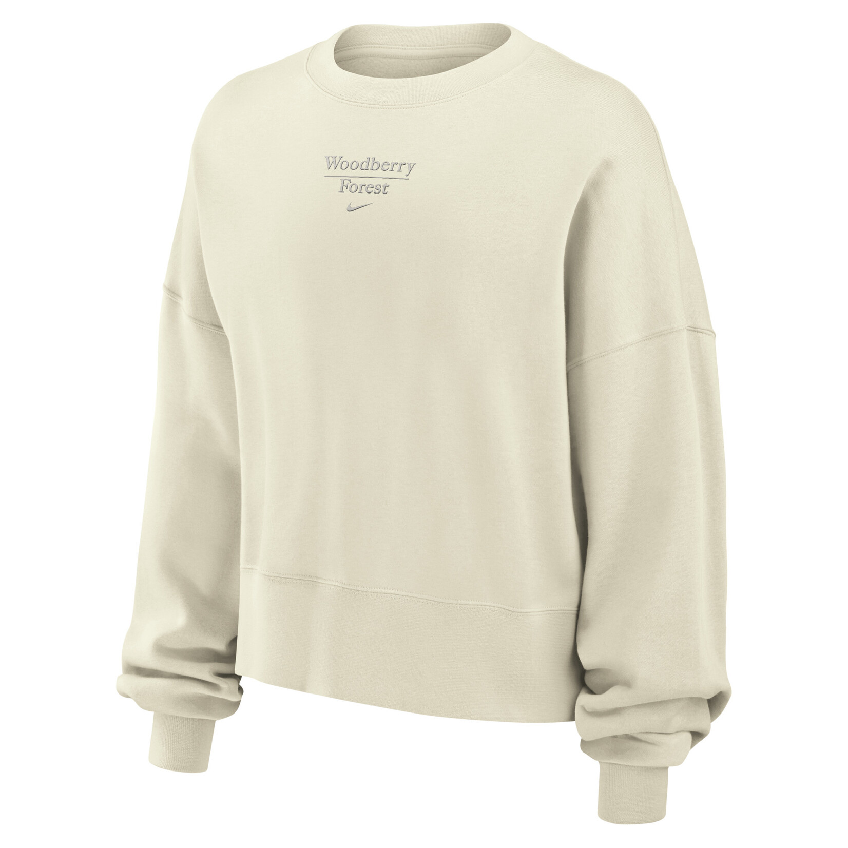Nike Womens Nike Club Fleece Crew Small Logo