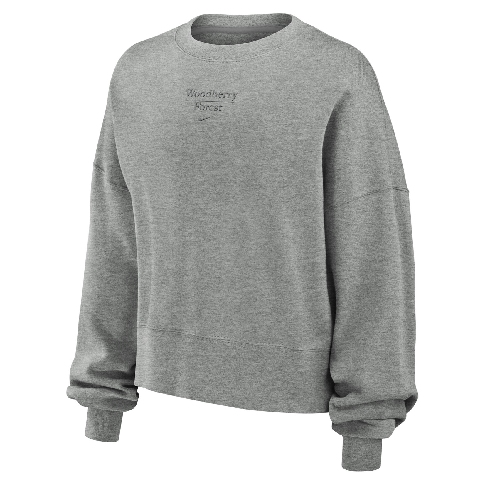 Nike Womens Nike Club Fleece Crew Small Logo