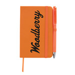MCM MCM Mini Notebook With Pen Orange