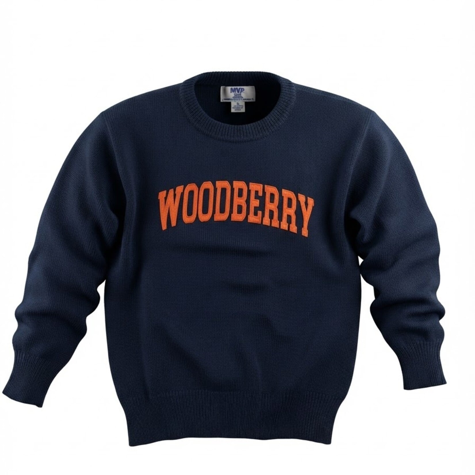 Varsity Athletic Apparel VAA Cotton Crew Neck Woodberry Sweater
