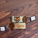 Smathers & Branson Smathers and Branson Script Tigers / Tiger Head Khaki Key Chain