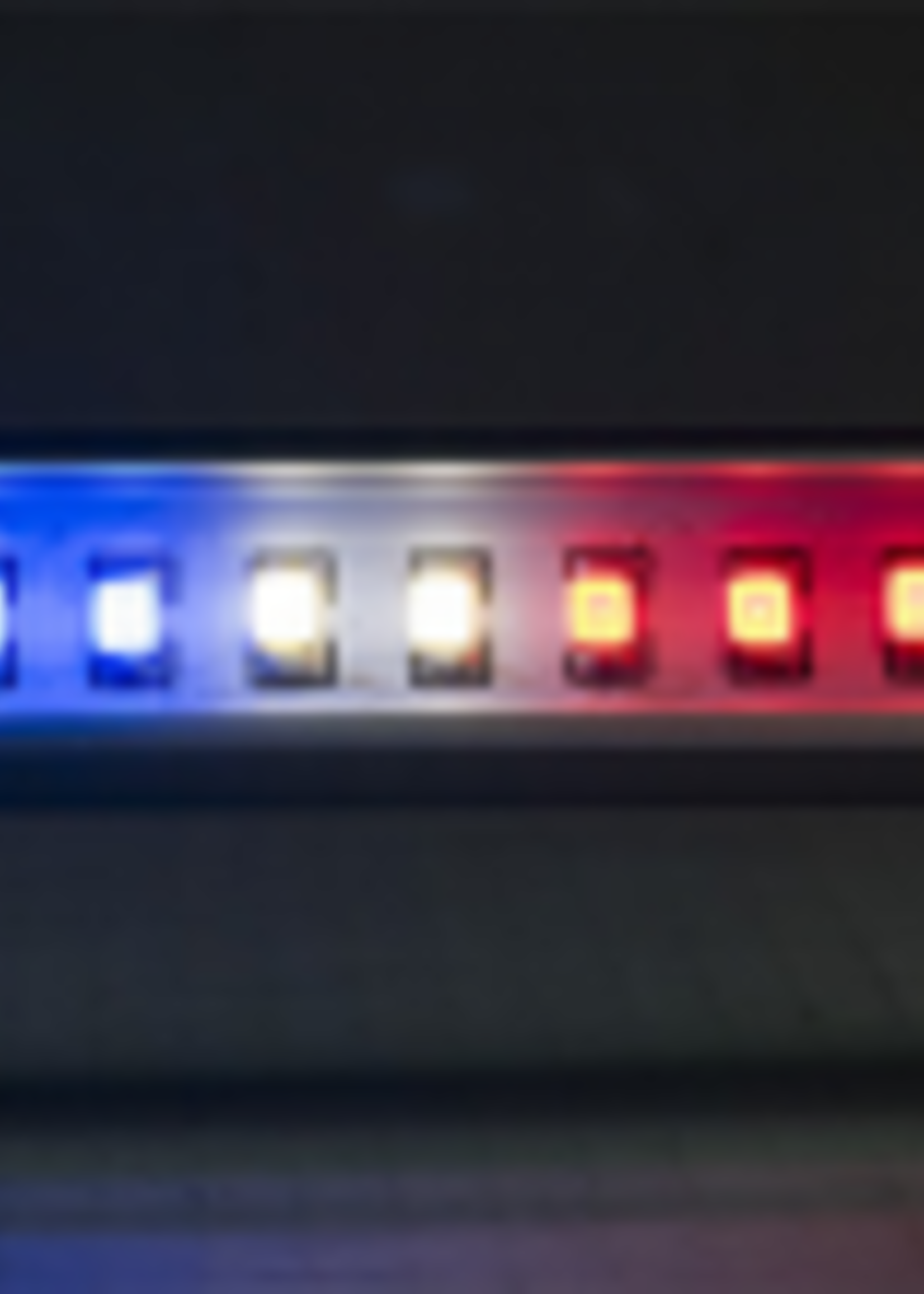 Common Sense RC LED-BAR-3P LED Light Bar - 3.6 - Police led-bar-3p