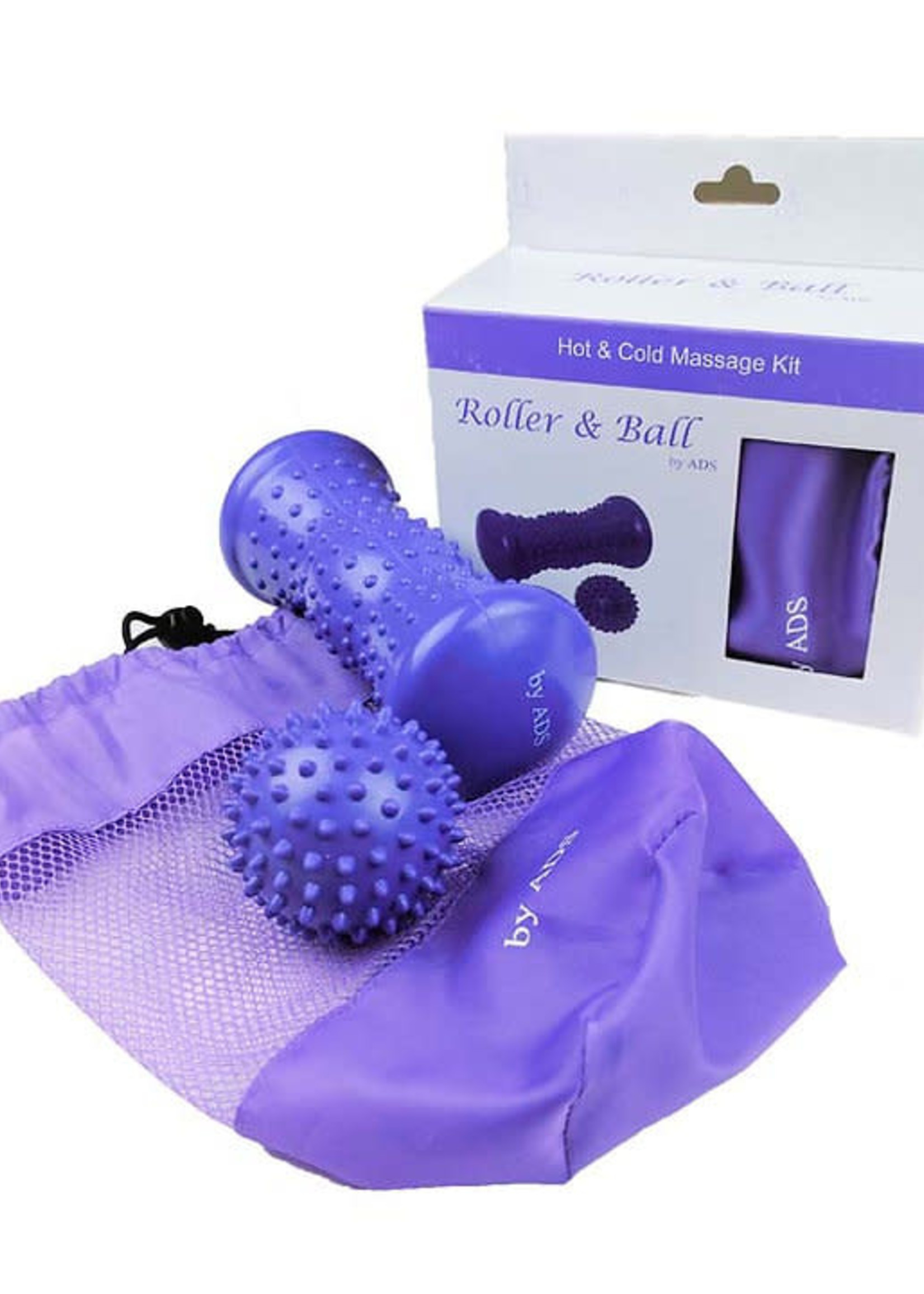 American Dance Supply ADS Roller & Ball Hot & Cold Massage Kit