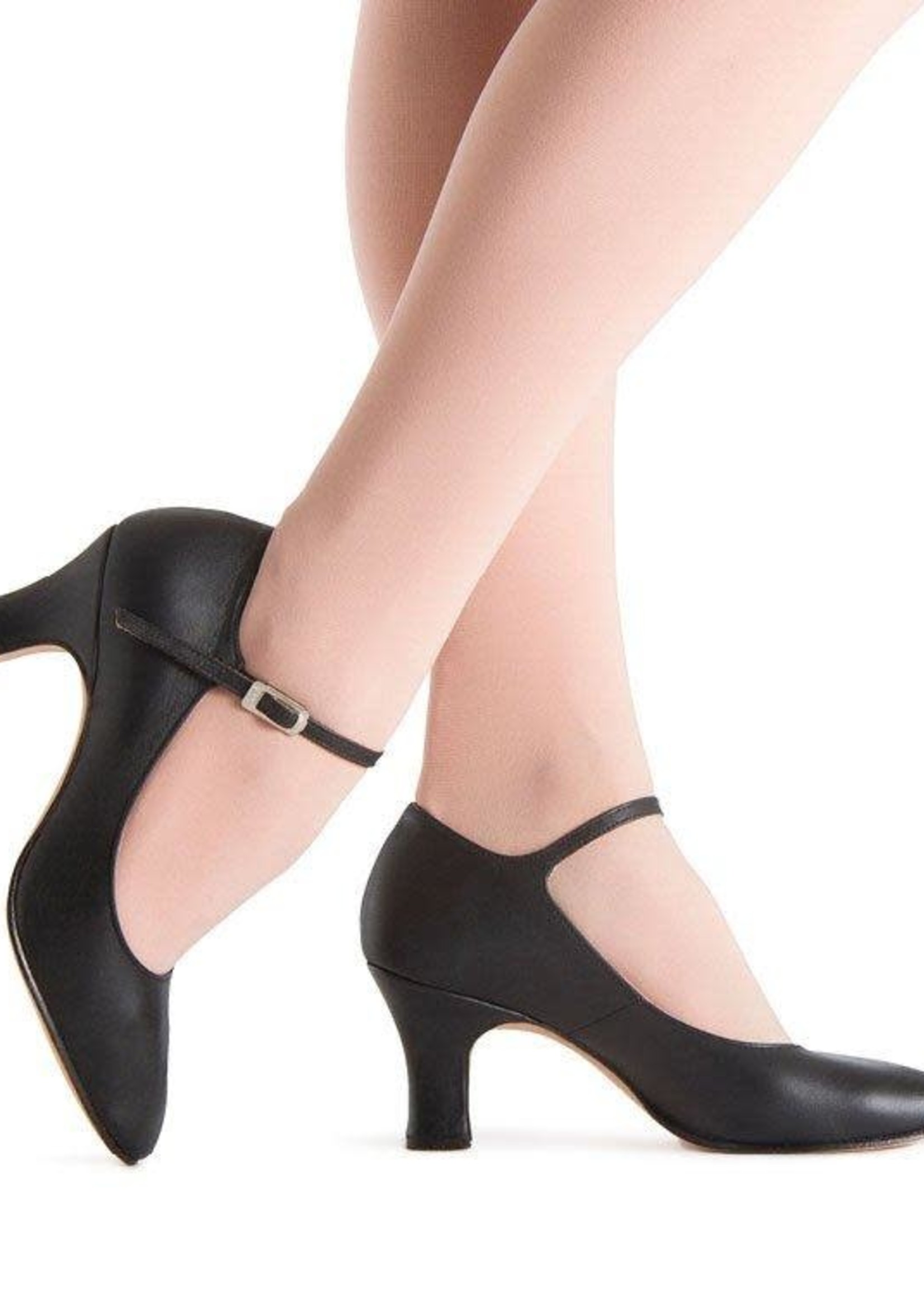 Bloch Chord Ankle Strap 2 1/2" Character Shoe