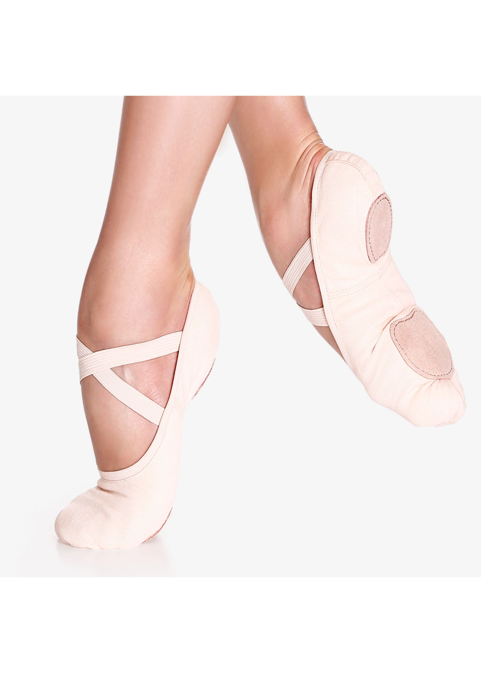 So Danca So Danca Bliss Stretch Canvas Split Sole Ballet Shoe