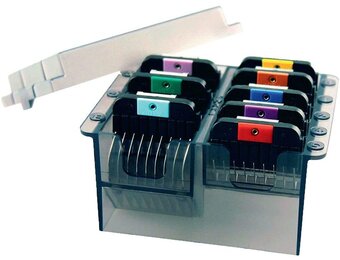 Wahl Stainless Steel Attachment Guide Comb Kit Dog, Cat, and Horse Clippers (#3390-100)