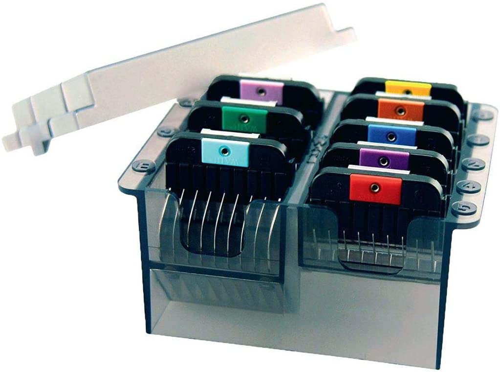 Wahl Stainless Steel Attachment Guide Comb Kit Dog, Cat, and Horse Clippers (#3390-100)