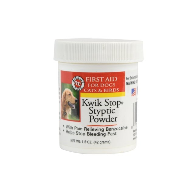 Miracle Care Kwik Stop Styptic Powder 1.5 oz