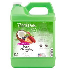 Tropiclean TropiClean Deep Cleansing Pet Shampoo Berry/Coconut Scent   20fl oz