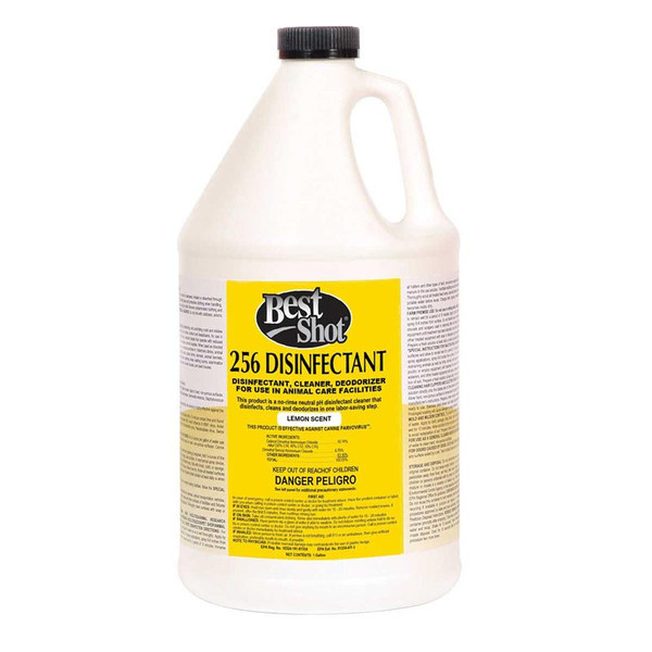 Best Shot 256 disinfectant Lemon Scent  Gallon