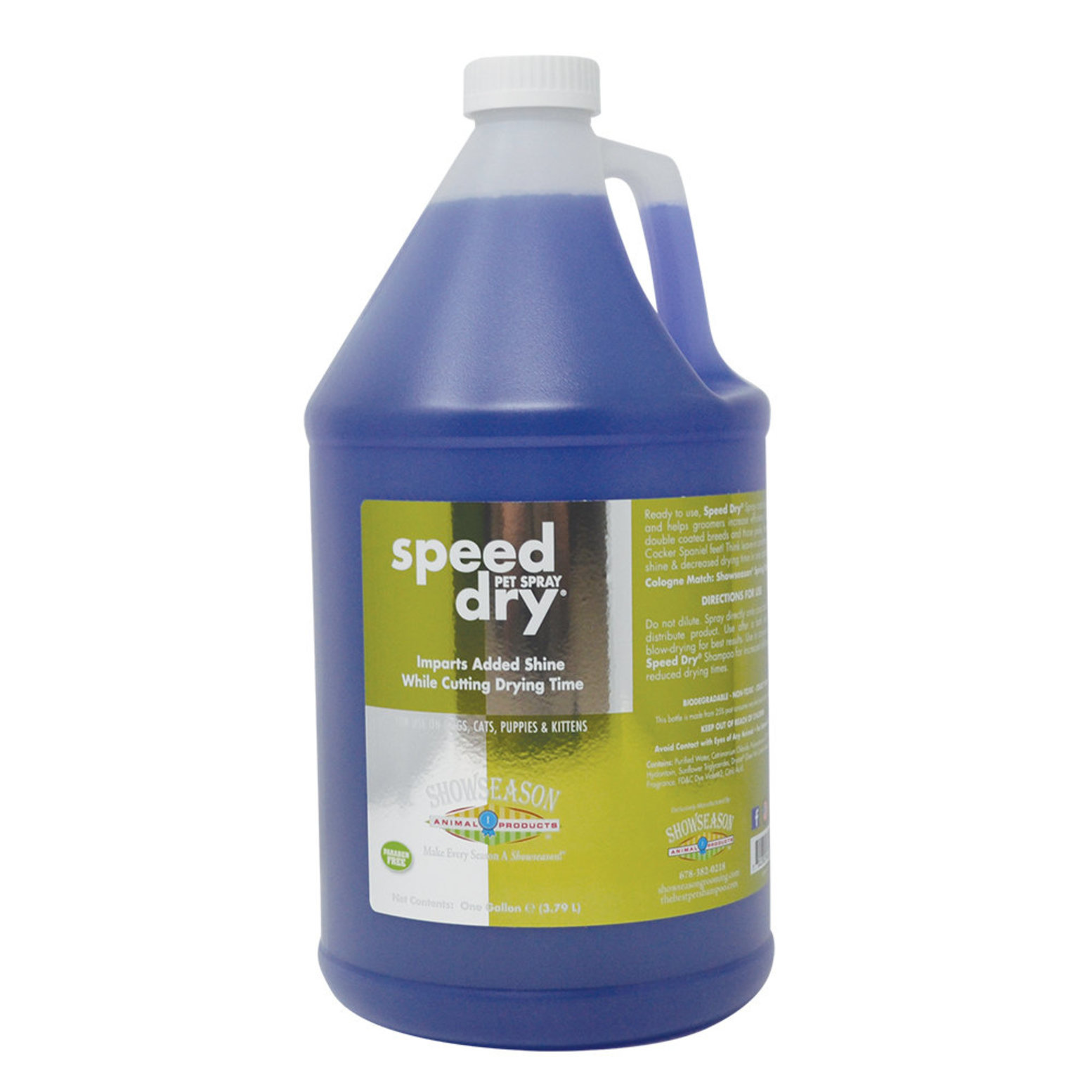 ShowSeason Speed Dry Pet Spray 1 Gallon